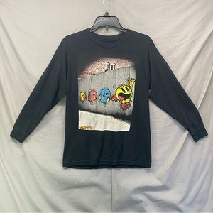PAC - Man Faded Long Sleeve Shirt Black Kids Size | M